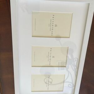 Pottery Barn 4X6 triple picture frame